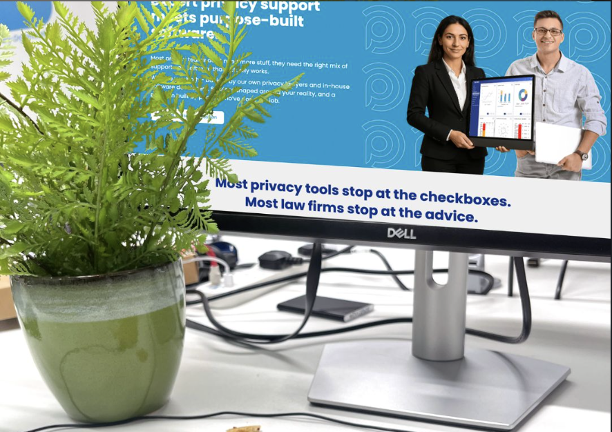 Modern website design showcasing clean UI/UX and professional branding